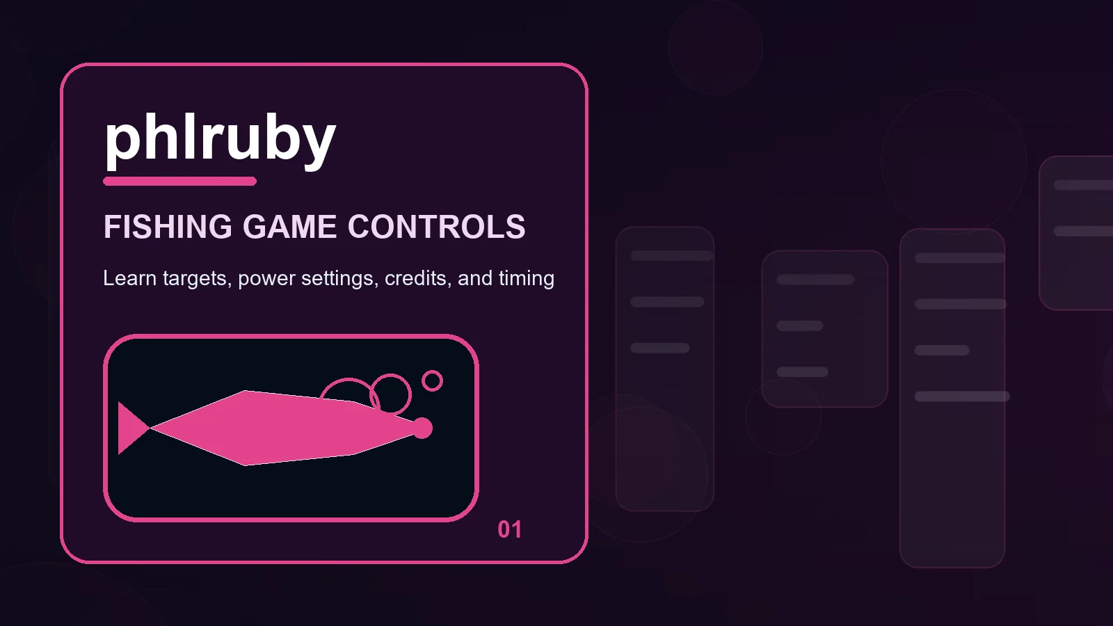 phlruby fishing games overview showing responsive layouts, reconnect behavior, and device readiness