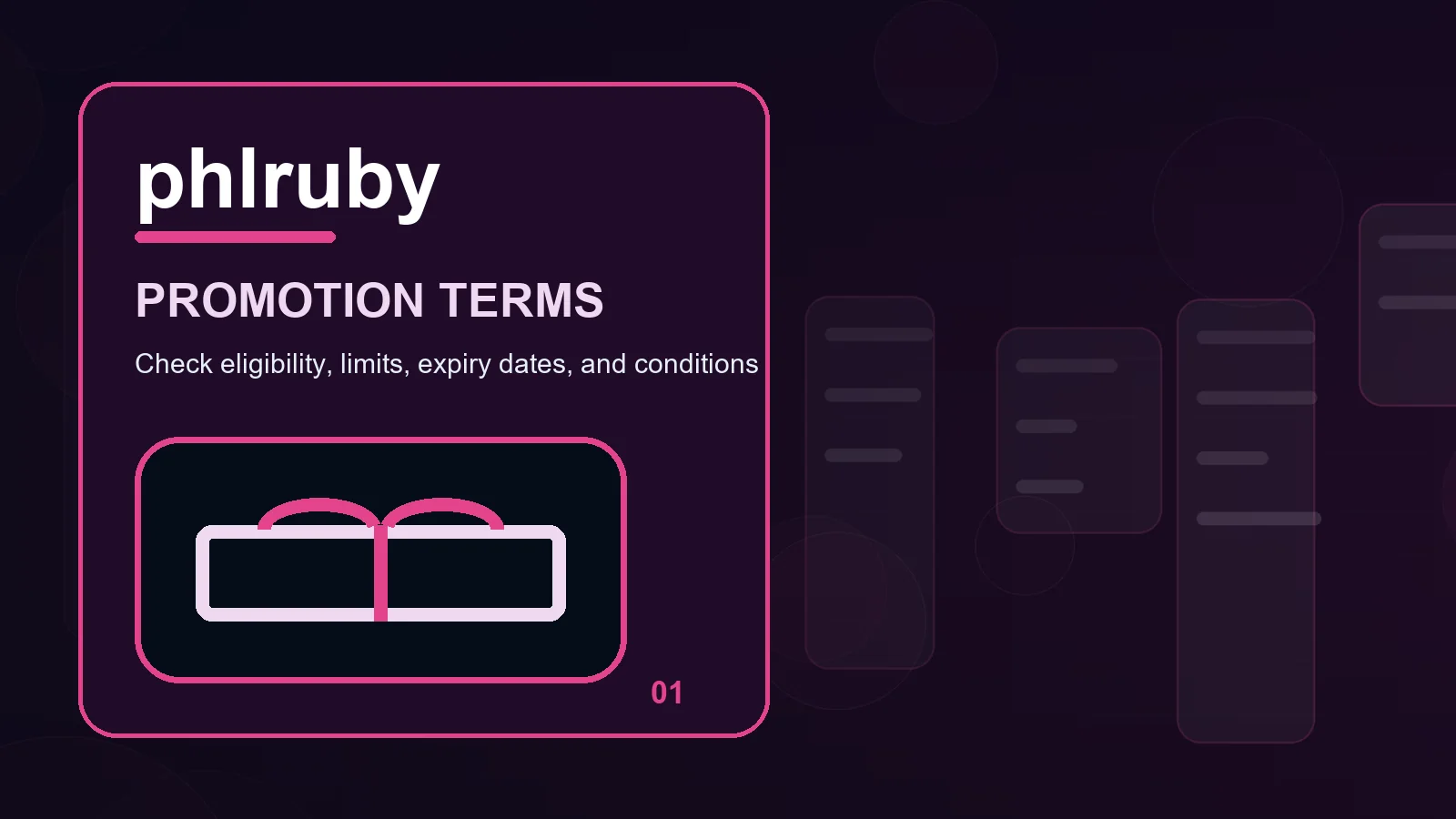 phlruby promotions overview showing responsive layouts, reconnect behavior, and device readiness